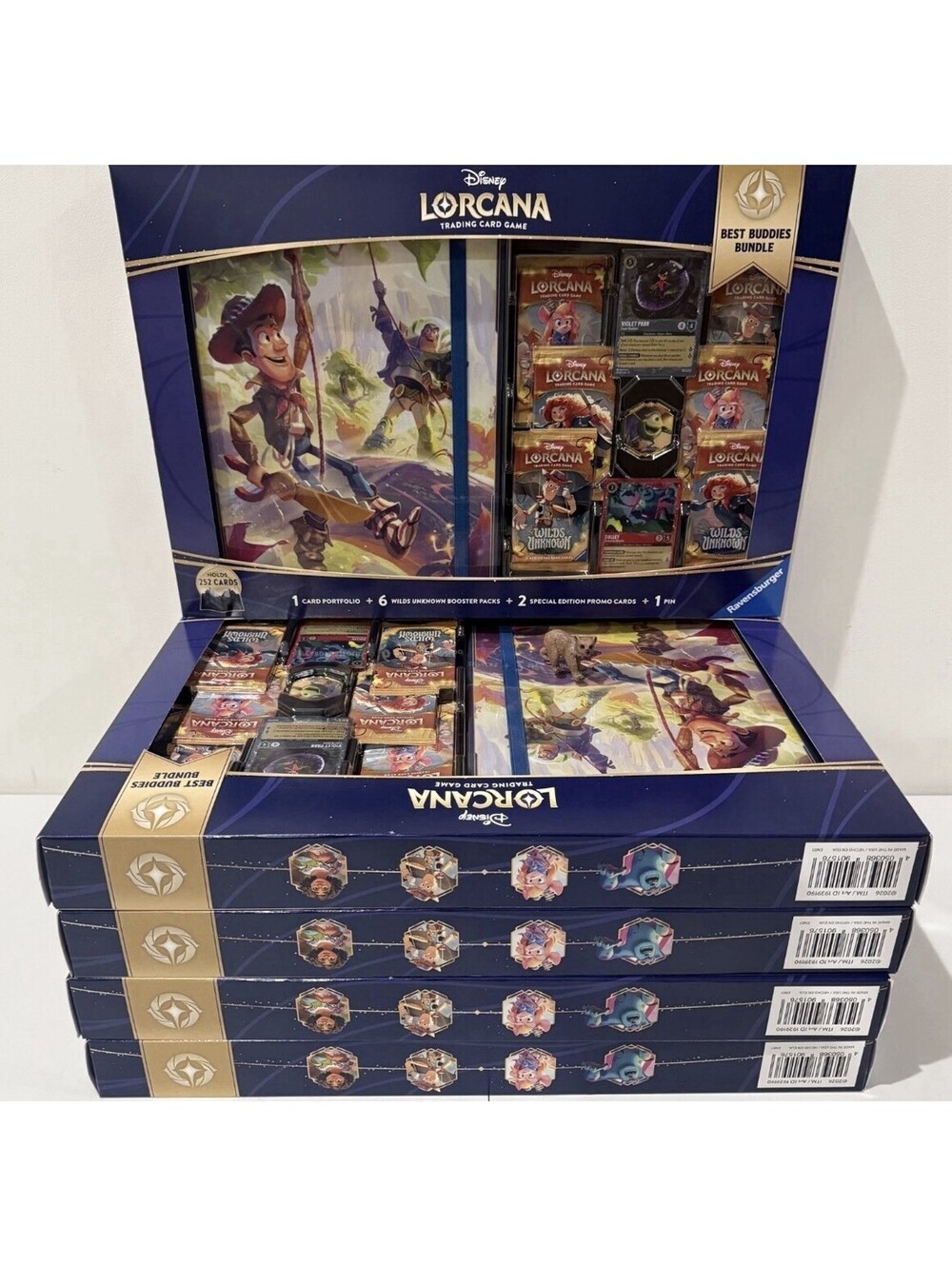 LOT OF 5 Disney Lorcana Best Buddies Bundle Costco Wilds Unknown SEALED NEW
